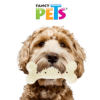 Fancy pets - Juguete para Perro Forma de Hueso Sabor de Pollo