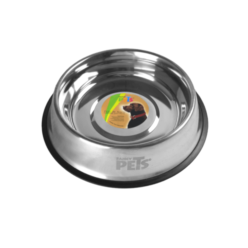 Fancy Pets - Plato para Perro de Acero Inoxidable 2.7 Kg