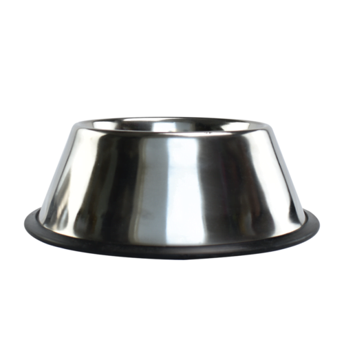 Fancy pets - Plato de Acero para Mascotas Inoxidable con Orejas Largas