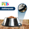 Fancy pets - Plato de Acero para Mascotas Inoxidable con Orejas Largas