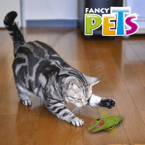 Fancy Pets - Juguete para Gato Cocodrilo Sound