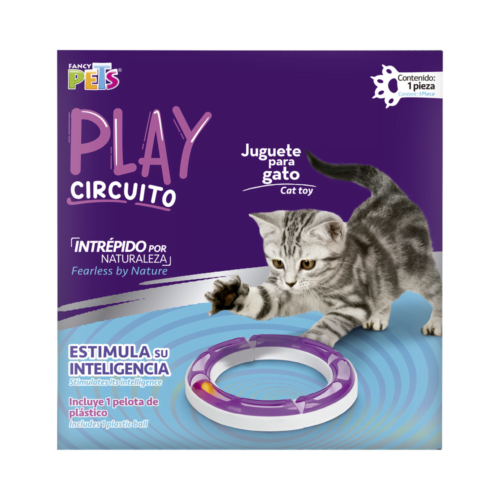 Fancy pets - Juguete para Gato Circuito Interactivo con Pelota