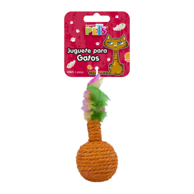 Fancy Pets - Juguete para Gato Sonaja con Plumas