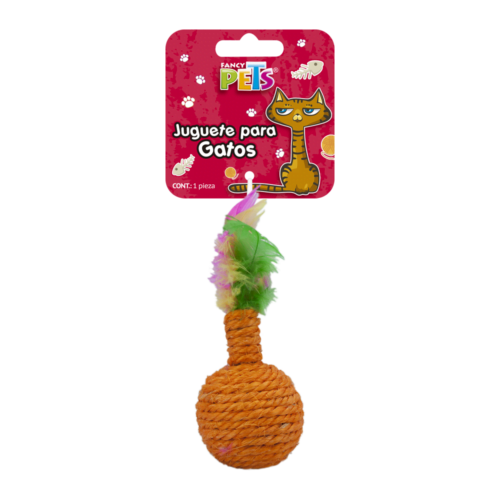 Fancy Pets - Juguete para Gato Sonaja con Plumas