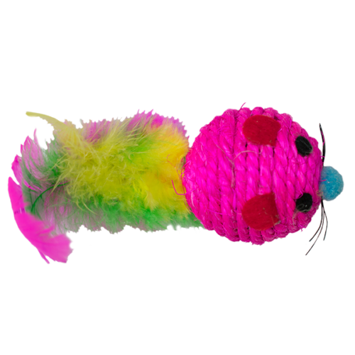 Fancy Pets - Ratoncito de Juguete con Plumas para Gatos