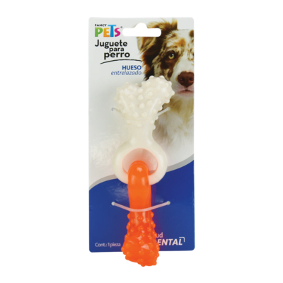 Fancy Pets - Juguete Dental para Perro con Hueso Entrelazado