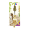 Fancy Pets - Juguete para Gato con Catnip Varita Ratón con Pluma