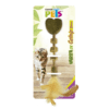 juguete catnip para gato Varita Corazón con Pluma, Las paletas de catnip son uno de los juguetes naturales para gatos más exclusivos que puedes ofrecerle