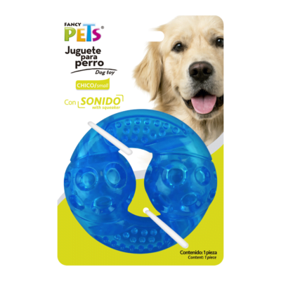 Fancy Pets - Juguete para Perro Dona Flexible con Sonido