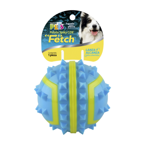 Fancy Pets - Pelota para Perros Spiky Fetch Tamaño Grande