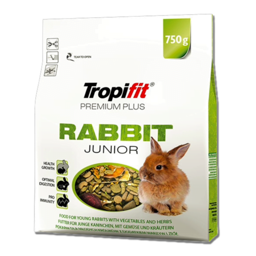 Alimento Tropifit Premium Plus para Conejo Junior 750g