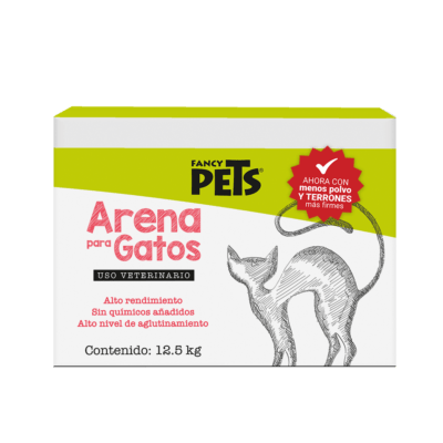 Fancy Pets - Arena para Gatos Caja de12kg