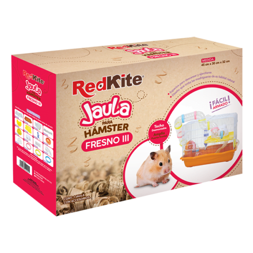 Redkite - Jaula para Hamster Fresno III Redkite - Jaula para Hamster Fresno III