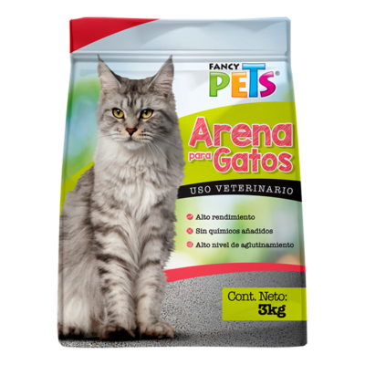 Fancy Pets - Arena para Gatos 3kg