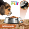 Fancy Pets - Plato de Acero Inoxidable para Perro 680g
