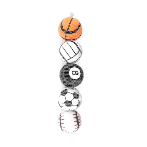 Fancy Pets - Pelotas de Tenis para Perros con Squeaker 5 piezas