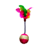 Fancy Pets - Juguete para Gato Pelota con Plumas