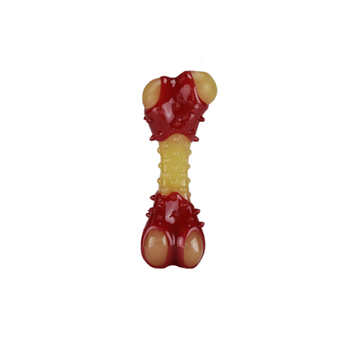 FL8761_L_1 Fancy Pets - Juguete para Perro Hueso con Sabor a Tocino