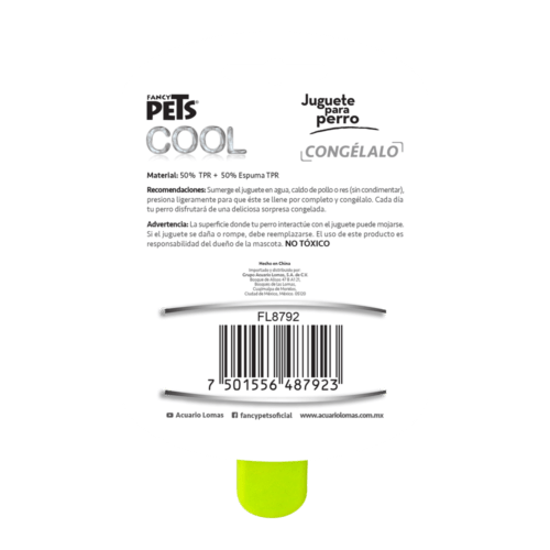Fancy Pets - Juguete Refrescante para perro Paleta Congelable Cool