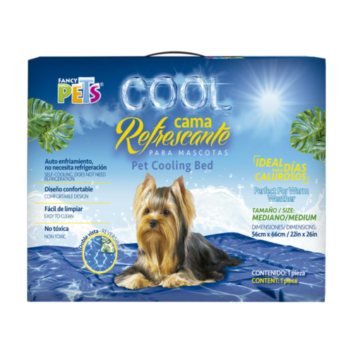 Fancy Pets - Cama Cool Refrescante para Perro Tamaño Mediana