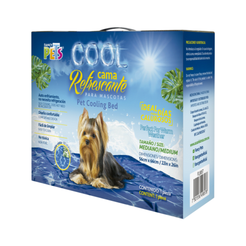 Fancy Pets - Cama Cool Refrescante para Perro Tamaño Mediana