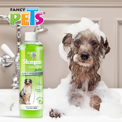 fl3958_m_3 Fancy Pets - Shampoo para Perros Antipulgas Esentials 125ml