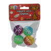 Pelotas de colores para Gatos 4 piezas