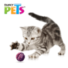 Fancy Pets - Pelotas de colores para Gatos 4 piezas