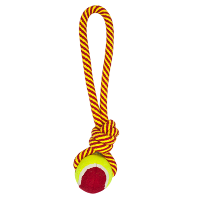Fancy Pets - Juguete para Perro Jaladera con Pelota
