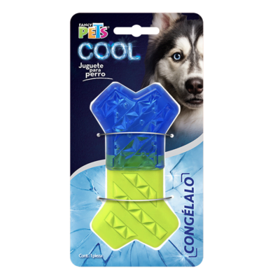 Fancy Pets - Juguete Refrescante para Perro Hueso Congelable Cool