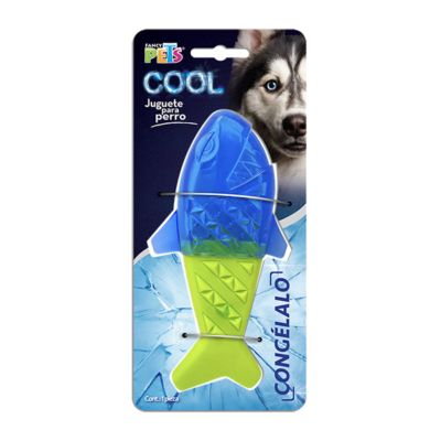 Fancy Pets - Juguete Refrescante para Perro Pez Congelable Cool