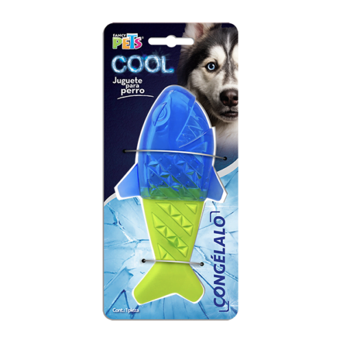 fl8791_2 Fancy Pets - Juguete Refrescante para Perro Pez Congelable Cool