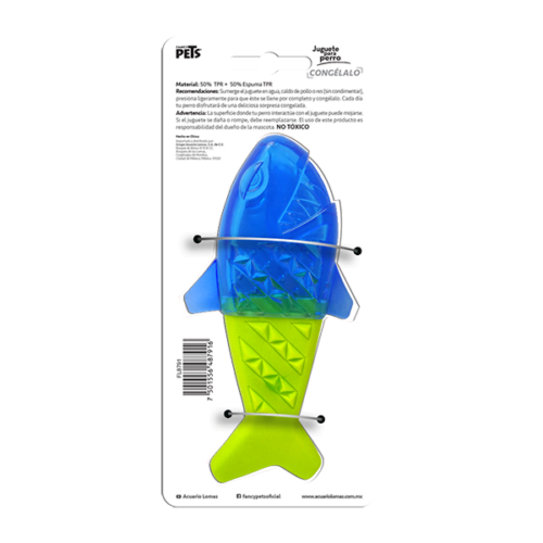 fl8791_e_2 Fancy Pets - Juguete Refrescante para Perro Pez Congelable Cool
