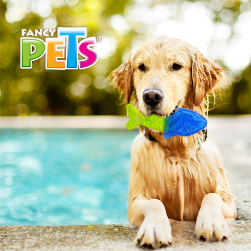 fl8791_m1_2 Fancy Pets - Juguete Refrescante para Perro Pez Congelable Cool