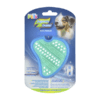 Fancy Pets - Juguete Dental para Perro Filete con Cerdas para el Cuidado de sus Dientes