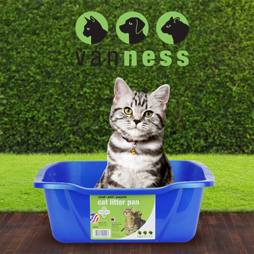Van Ness - Arenero para Gatos de Base Amplia