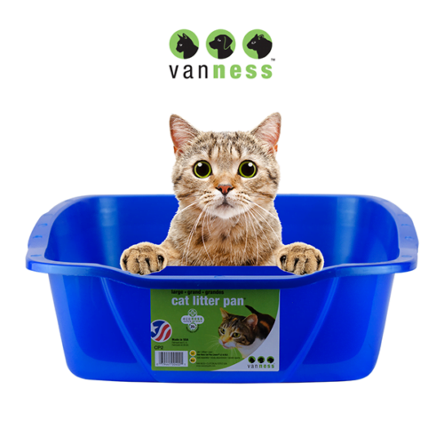 Van Ness - Arenero para Gatos de Base Amplia