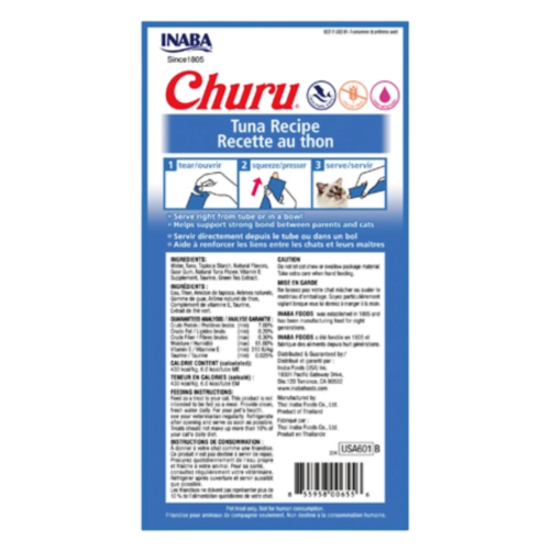 Churu-con-atun-1 Premios para Gatos Churu Sabor Atún 4 piezas