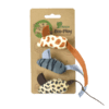 Naturance - Juguete para Gatos Ratón Ecoplay - 3 Piezas
