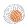 Fancy Pets - Juguete para Gatos Pelota Enjaulada Sound