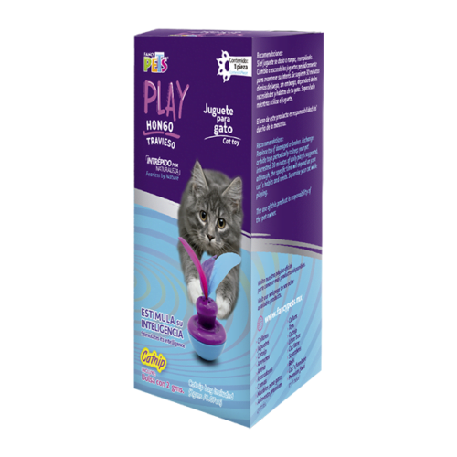 Fancy Pets -Juguete para Gatos Hongo Travieso con Catnip