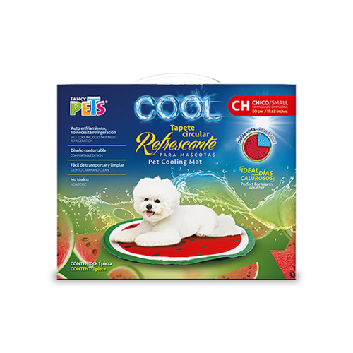 Fancy Pets - Tapete Circular Refrescante para Perros Sandía Cool CH