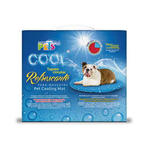 Fancy Pets - Tapete Refrescante para Perros Circular Sandia Cool  M