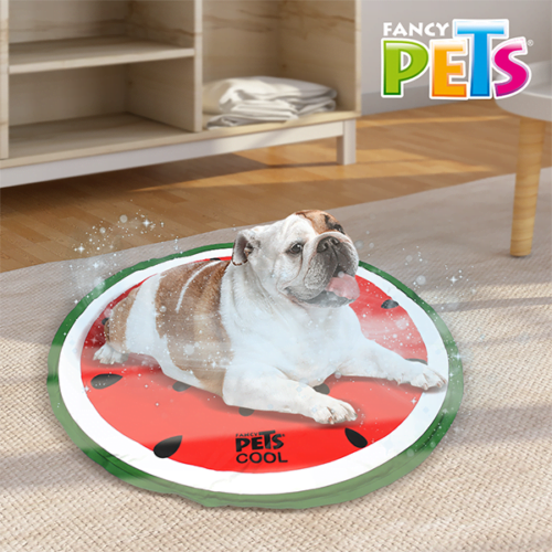 Fancy Pets - Tapete Refrescante para Perros Circular Sandia Cool  M