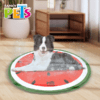 Fancy Pets - Tapete Refrescante para Perros Circular Sandia Tamaño Grande