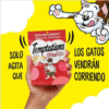 Premios para Gatos - Temptations Mix Up Snacks Sabor Pollo, Hígado Y Carne