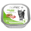  Alimento húmedo para gatos Felino Indoor, ideal para gatos adultos de todas las razas sabor pollo y carne, contiene 4 latas