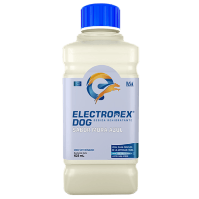 Bebida rehidratante para Perros Adultos y Cachorros. ELECTRODEX® DOG es una bebida ideal en la hidratación de tu mascota contiene electrolitos