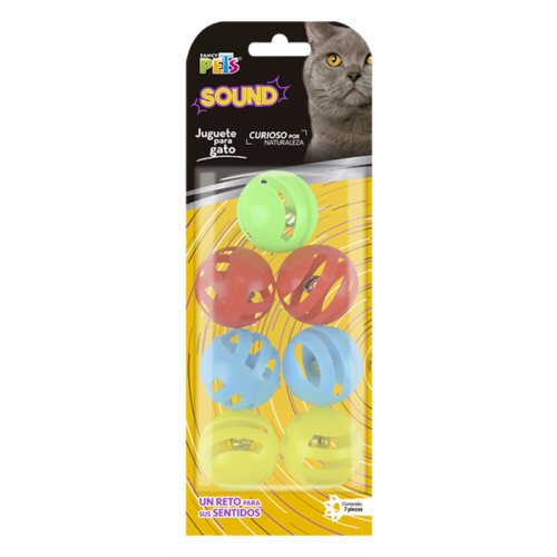 Pelotas para Gato juguetes de la línea sound Pelotas para Gato juguetes de la línea sound