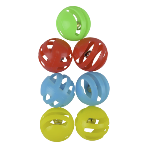 fl8267_e_3 Fancy Pets - Pelotas para Gato Juguetes Sound d 7 Piezas